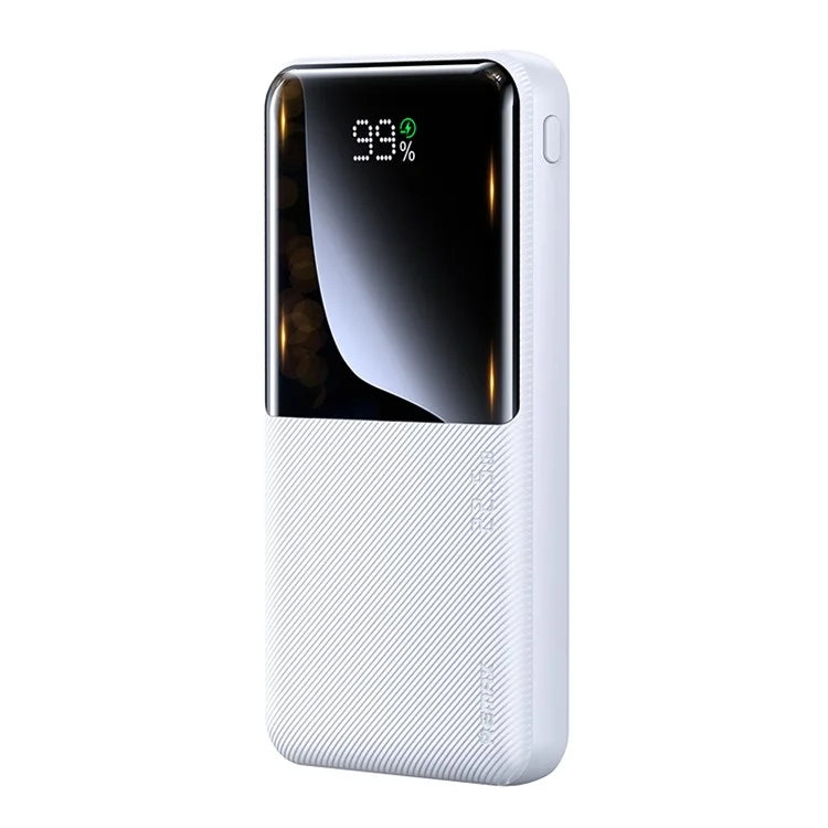 Remax RPP-623 20000mah Fast Charge 22.5W LED Power Bank White